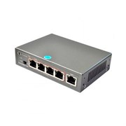 PoE-1005-4P/250m 4-портовый неуправляемый POE коммутатор