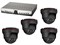 Комплект видеонаблюдения HD-SDI 2MP (видеорегистратор без жесткого диска + 4 камеры) - фото 2473